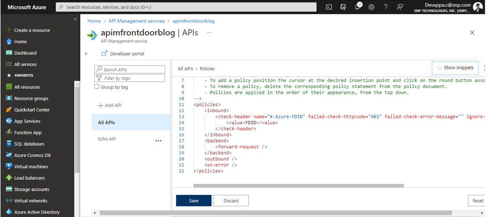 Azure Web Application Firewall on Azure Front Door