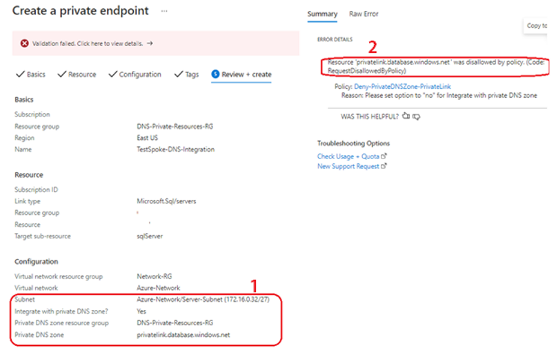 Networking Solution for Ensure PaaS Resources Are Private in Your Hybrid Cloud